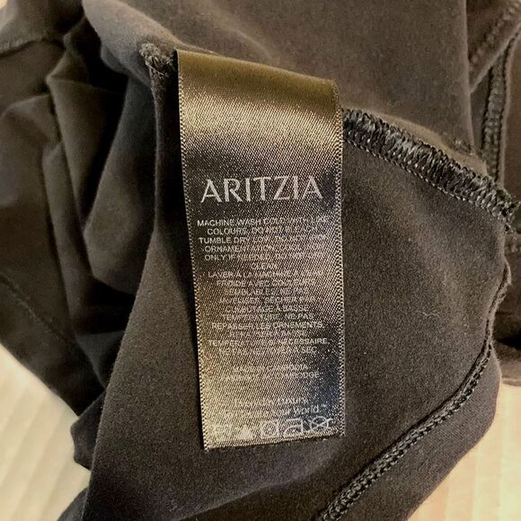 SUNDAY BEST Aritzia Black Stretch Tank Top Womens Large - Picture 9 of 13